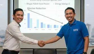 Biogas Pabrik Gula 01