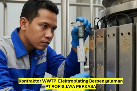 PT ROFIS JAYA PERKASA: Kontraktor WWTP Elektroplating Terbaik Berpengalaman 5 Kontraktor WWTP Elektroplating 03