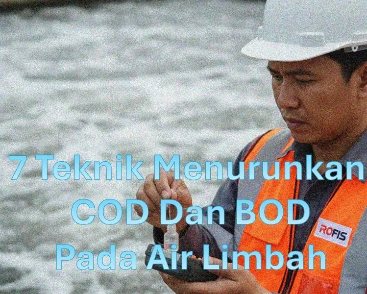 teknik menurunkan cod dan BOD