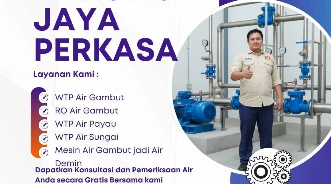 Jual Mesin Pengolah Air Gambut : Kontraktor WWTP BEKASI