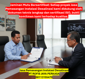 Kontraktor Pembuat Mesin Desalinasi