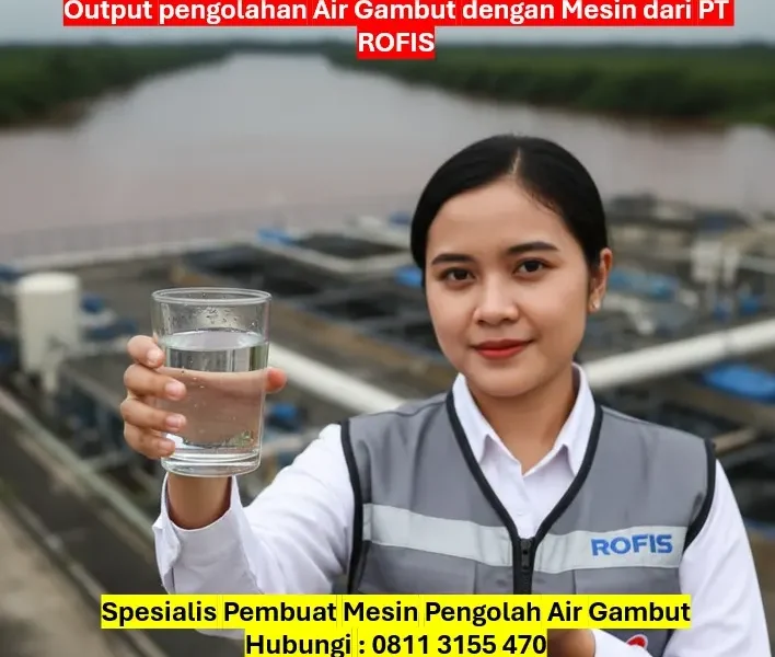 Spesialis Mesin Pengolah Air Gambut