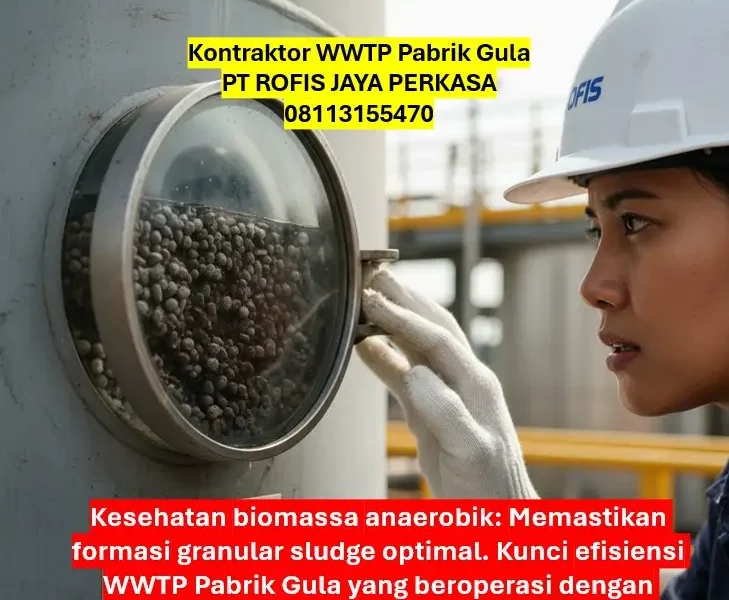 Optimalisasi Sludge Dewatering WWTP Pabrik Gula untuk Cost Down 1 Kontraktor WWTP Pabrik Gula 02