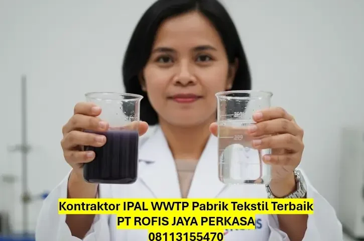 Kontraktor WWTP Pabrik Tekstil 01