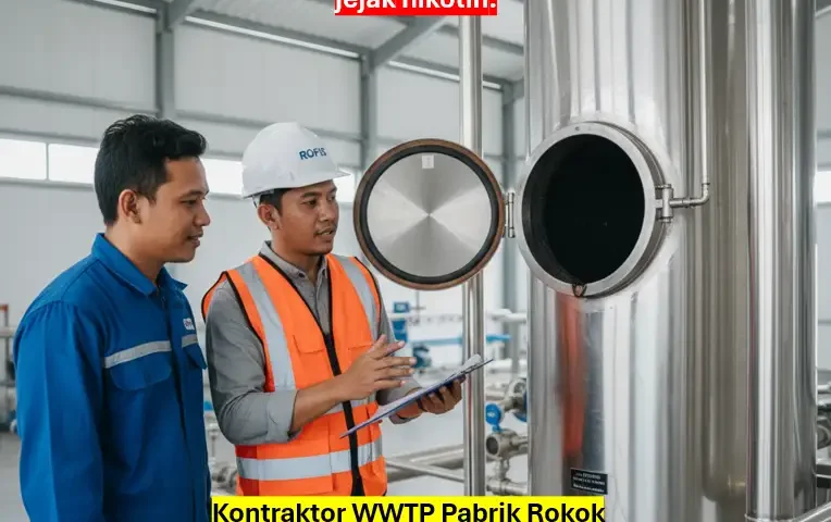 Kontraktor WWTP Pabrik rokok03