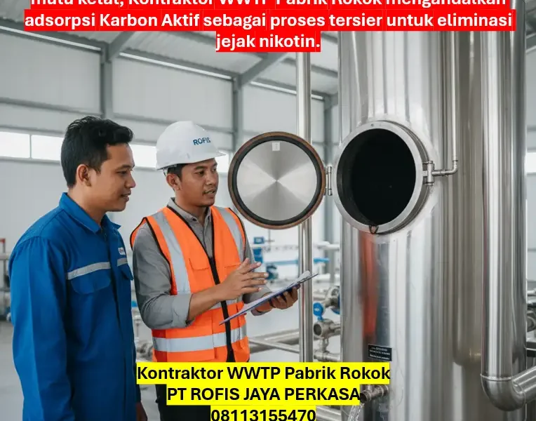 Kontraktor WWTP Pabrik rokok03