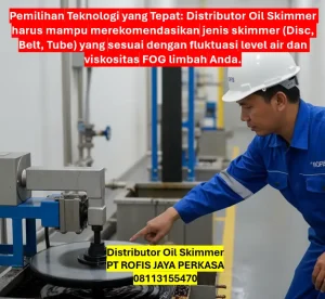 Distributor Oil Skimmer Terpercaya