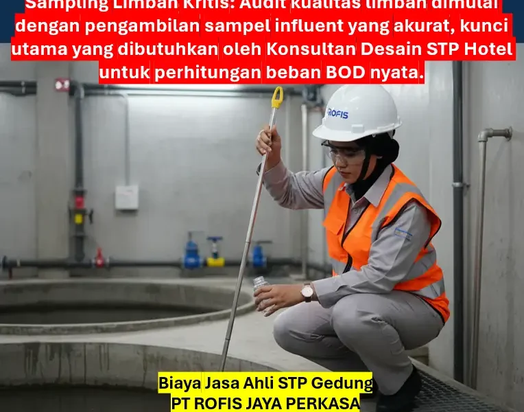 Biaya Jasa Ahli STP Gedung untuk Audit Kualitas Air Limbah 1 Biaya Jasa Ahli STP Gedung
