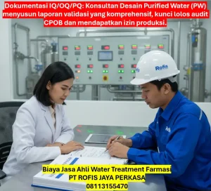 Biaya Jasa Ahli Water Treatment Farmasi