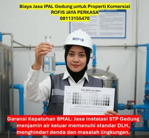 Biaya Jasa IPAL Gedung Biaya Jasa IPAL Gedung