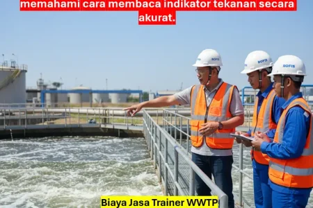 Biaya Jasa Trainer WWTP untuk Program Peningkatan Kompetensi Staff 11 Biaya Jasa Trainer WWTP