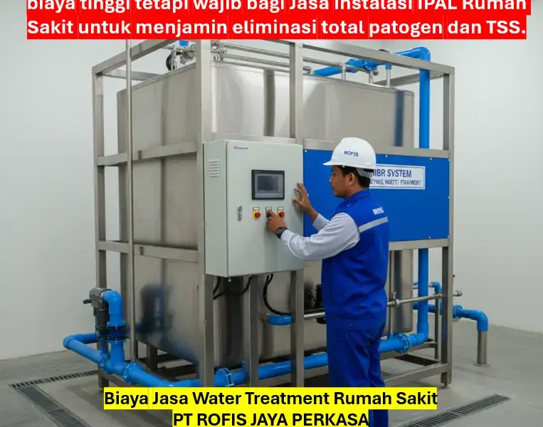 Biaya Jasa Water Treatment Rumah Sakit untuk Kapasitas Tempat Tidur Skala Menengah 1 Biaya Jasa Water Treatment Rumah Sakit