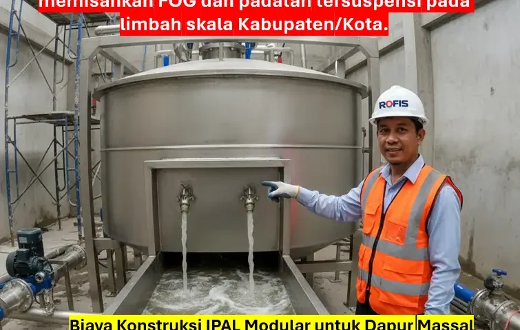 Biaya Konstruksi IPAL MBG