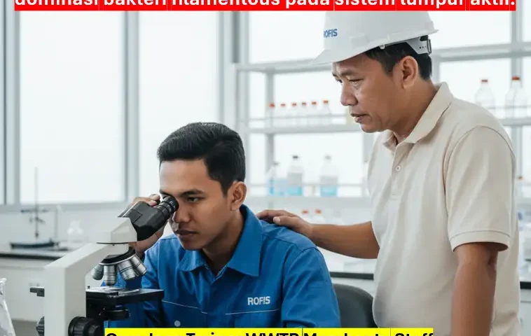 Cara Jasa Trainer WWTP Membantu Staff Memahami Analisis Mikrobiologi 11 Jasa Trainer WWTP
