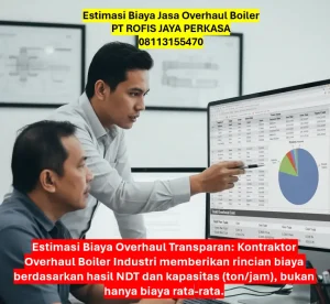 Estimasi Biaya Jasa Overhaul Boiler