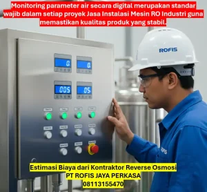 Estimasi Biaya Kontraktor Reverse Osmosis