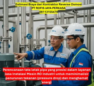 Estimasi Biaya Kontraktor Reverse Osmosis
