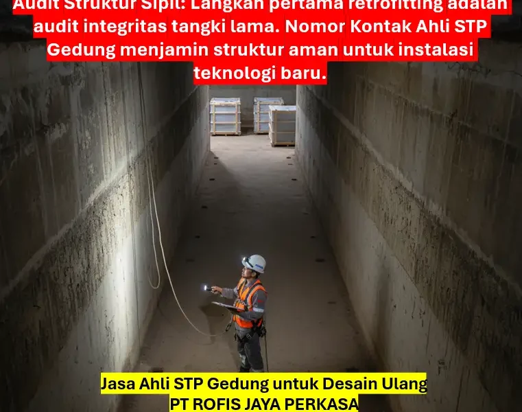 Jasa Ahli STP Gedung untuk Desain Ulang Sistem Lama (Retrofitting) 1 Jasa Ahli STP Gedung