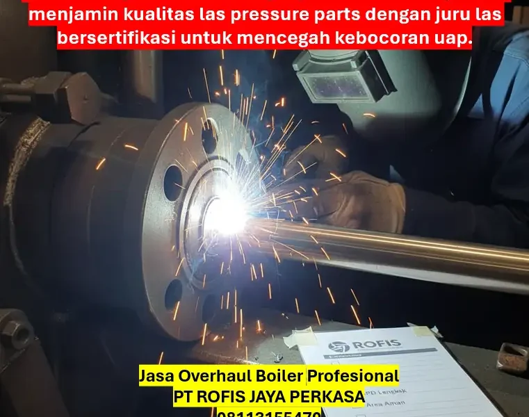 Jasa Overhaul Boiler Profesional
