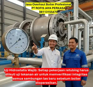 Jasa Overhaul Boiler Profesional