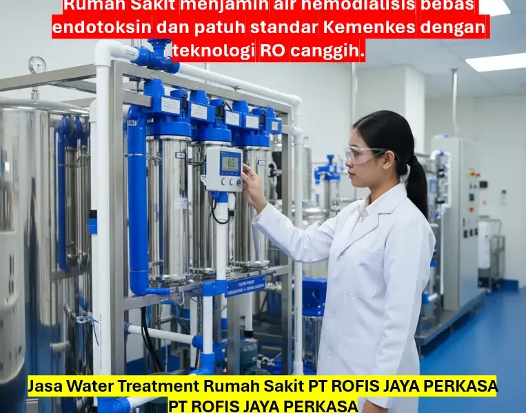 Jasa Water Treatment Rumah Sakit