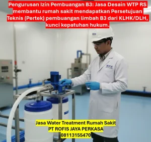 Jasa Water Treatment Rumah Sakit