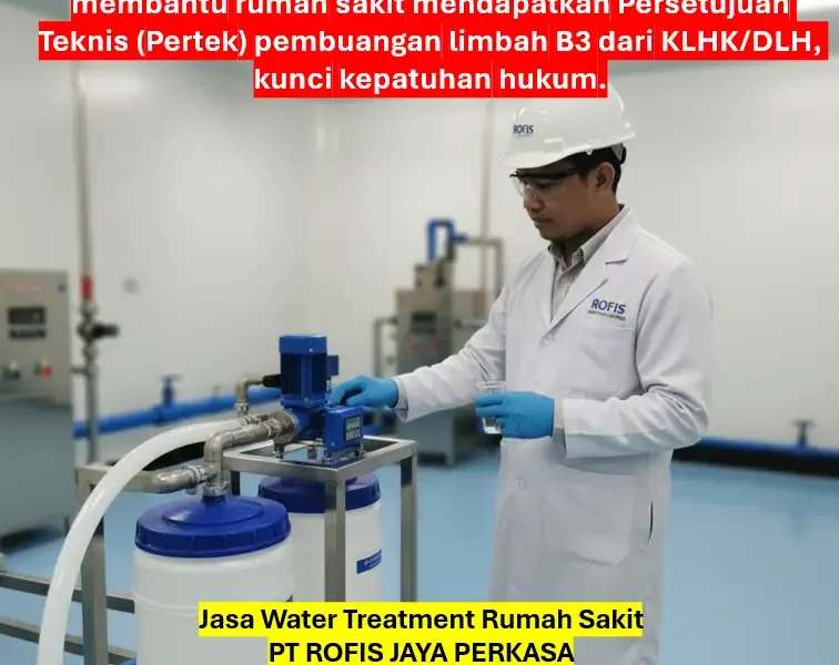 Jasa Water Treatment Rumah Sakit