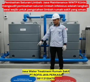 Jasa Water Treatment Rumah Sakit