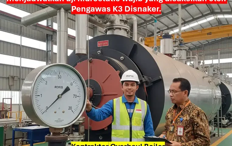Kontraktor Overhaul Boiler yang Melayani Pengurusan Riksa Uji Disnaker 10 Kontraktor Overhaul Boiler