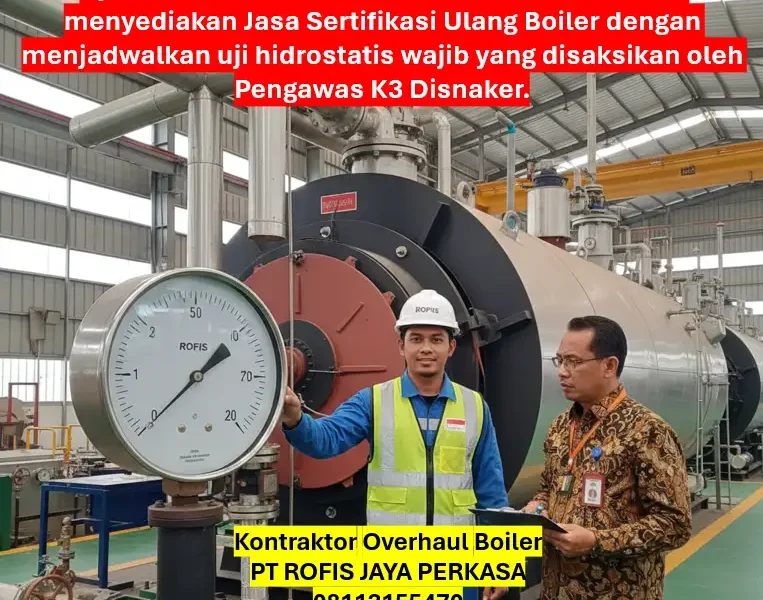 Kontraktor Overhaul Boiler