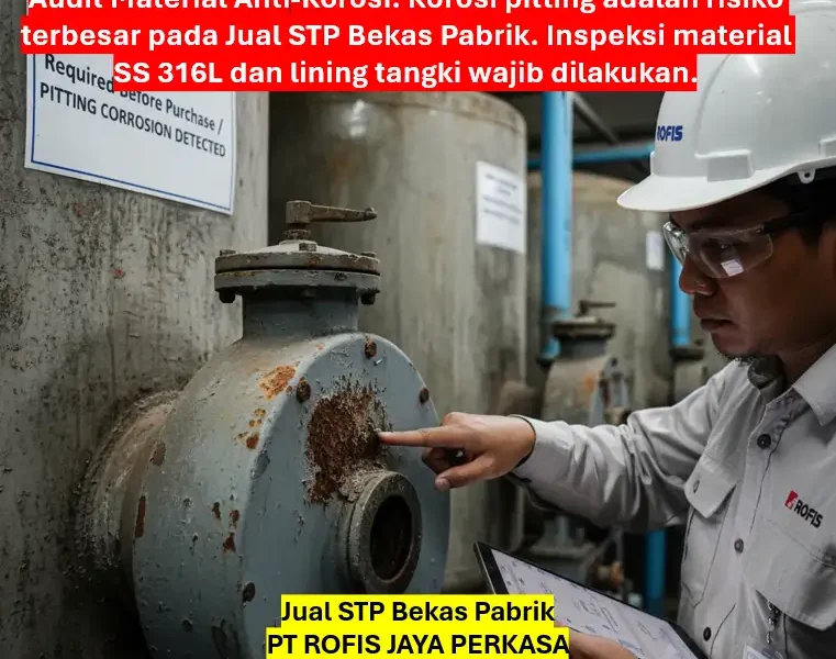 Review Kualitas dan Kelayakan Jual STP Pabrik Second (Bekas) 1 Review Kualitas dan Kelayakan Jual STP