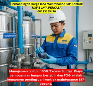 Perbandingan Harga Jasa Maintenance STP Kontrak Perbandingan Harga Jasa Maintenance STP Kontrak