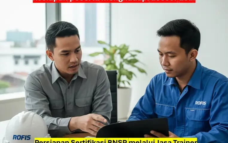 Persiapan Sertifikasi BNSP melalui Jasa Trainer Water Treatment yang Ahli 8 Persiapan Sertifikasi BNSP