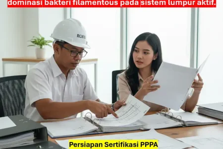 Persiapan Sertifikasi PPPA (Penanggung Jawab Pengendalian Pencemaran Air) lewat Jasa Trainer WWTP 7 Persiapan Sertifikasi PPPA