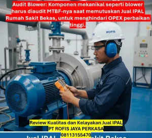 Jual IPAL Rumah Sakit Second