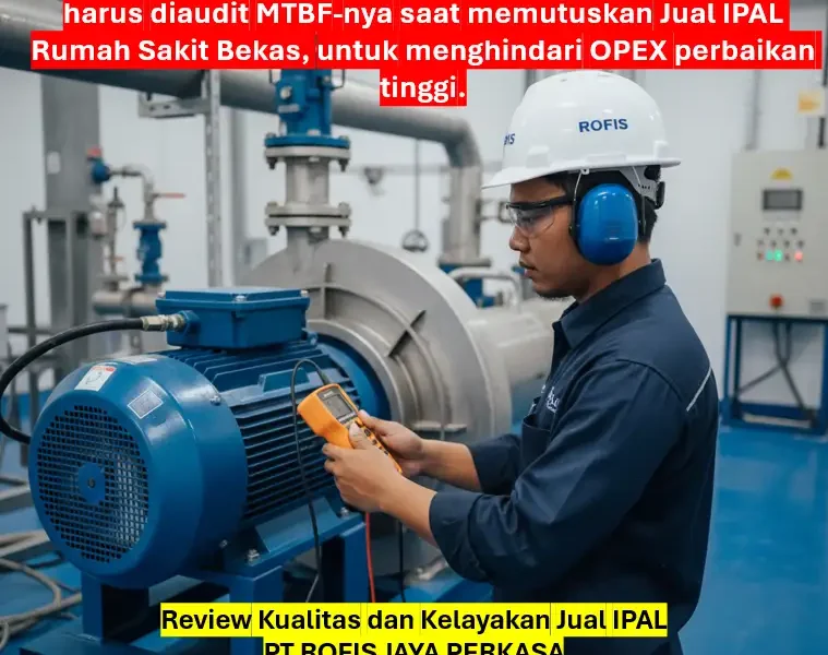 Jual IPAL Rumah Sakit Second