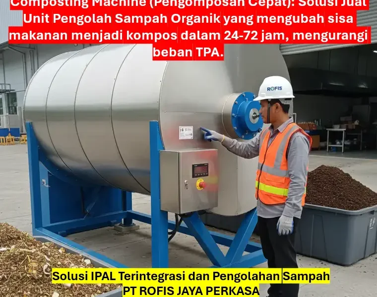 Solusi IPAL Terintegrasi (MBG) dan Pengolahan Sampah Sisa Makanan Organik Skala Besar 1 Solusi IPAL Terintegrasi (MBG)