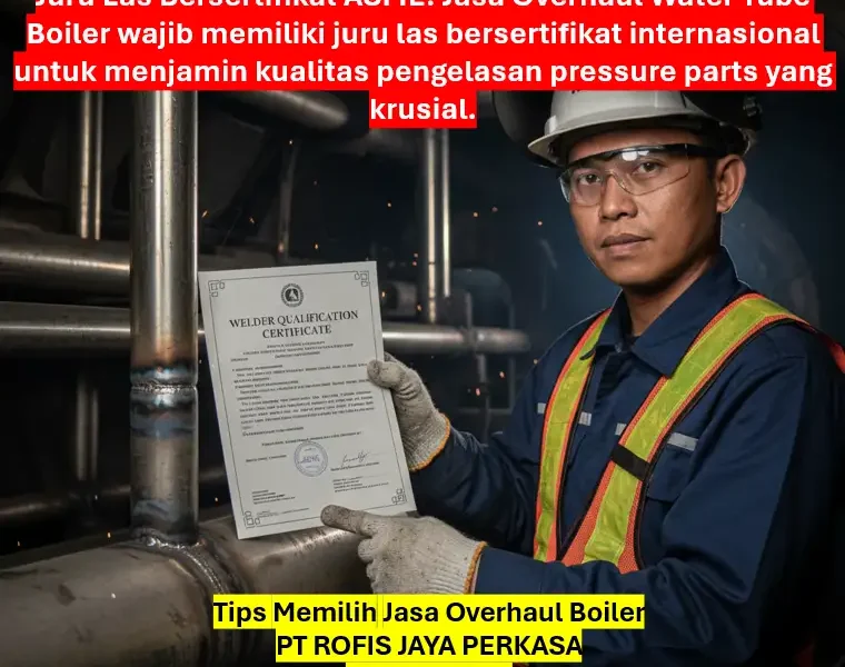 Tips Memilih Jasa Overhaul Boiler yang Memiliki Tim Teknis Bersertifikat 1 Tips Memilih Jasa Overhaul Boiler