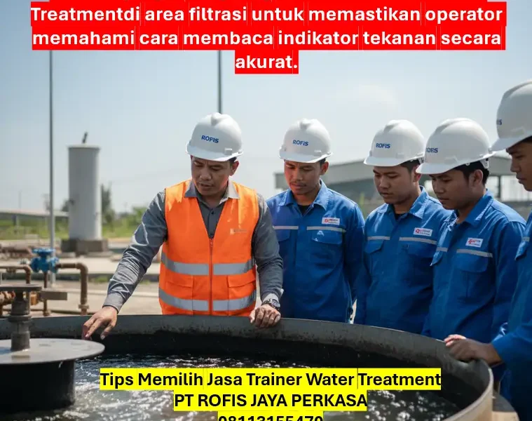 Tips Memilih Jasa Trainer Water Treatment