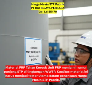 Jual STP Pabrik Kapasitas