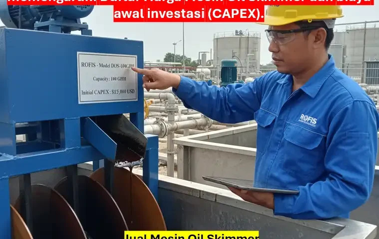 Harga Mesin Oil Skimmer Terbaru