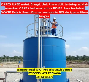 Biaya Instalasi WWTP di Kalimantan