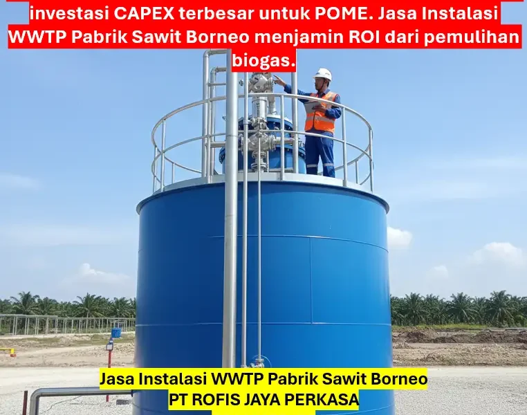 Biaya Instalasi WWTP di Kalimantan