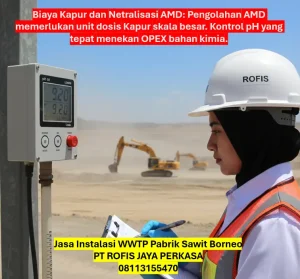 Biaya Instalasi WWTP di Kalimantan