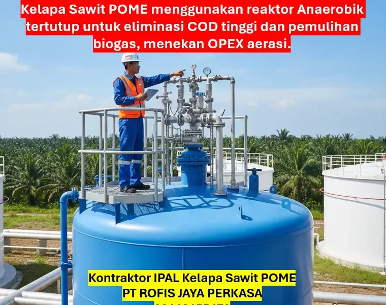 Solusi Mengatasi Limbah POME dan COD Tinggi oleh Kontraktor WWTP Sumatra 1 Solusi Mengatasi Limbah POME dan COD
