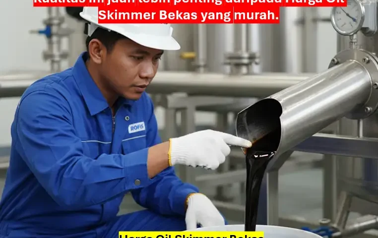 Bagaimana Oil Skimmer Berperan Penting
