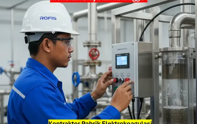 Kontraktor Pabrik Elektrokoagulasi