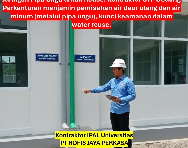 Kontraktor IPAL Universitas: 7 IPAL Terbaik untuk Mengatasi Limbah Campuran Kantin dan Laboratorium Kampus 1 Kontraktor IPAL Universitas