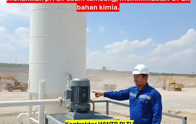 Solusi Mengatasi Air Asam Tambang (AMD)