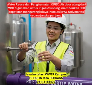 Biaya Instalasi IPAL Universitas